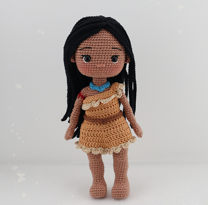 patron amigurumi pocahontas