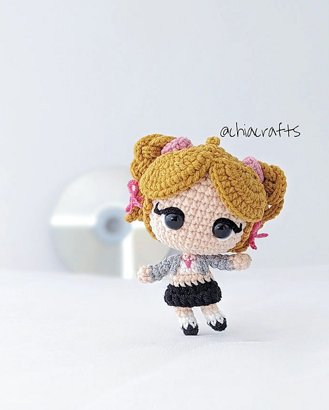 patron amigurumis Britney Spears