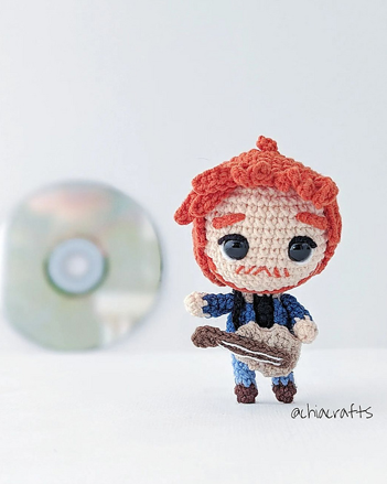 patron amigurumi Ed Sheeran