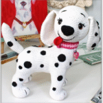 patron amigurumi cachorrito dalmata