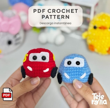 patron amigurumi carros