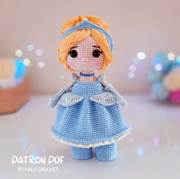 patron amigurumi cenicienta