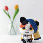 patron amigurumi de gato