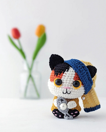 patron amigurumi de gato