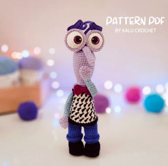 patron amigurumi de miedo