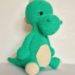 patron amigurumi dinosaurio