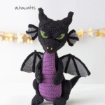 patron amigurumi dragon