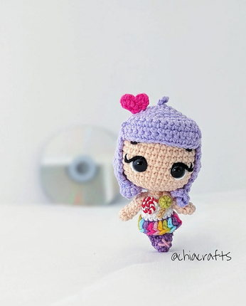 patron amigurumi katy perry
