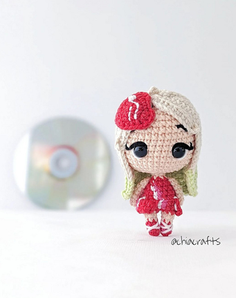 patron amigurumi lady gaga