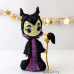 patron amigurumi malefica
