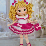 patron amigurumi muñeca