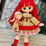 patron muñeca amigurumi