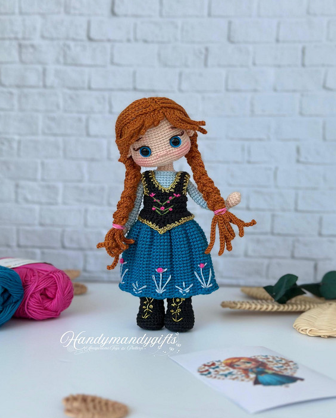 patron amigurumi muñeca