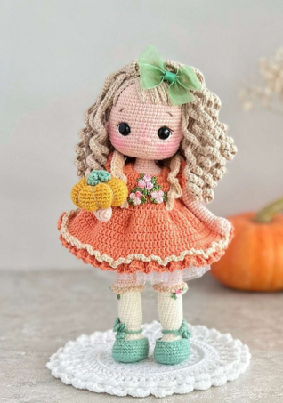 patron amigurumi muñeca