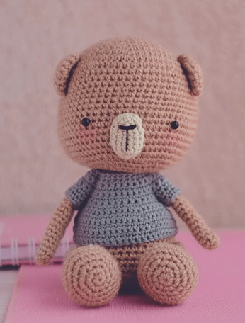 patron amigurumi oso