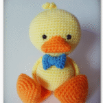 patron amigurumi pato