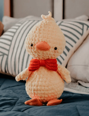 patron amigurumi pollito