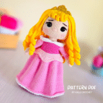 patron amigurumi princesa