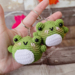 patron amigurumi rana