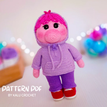 patron amigurumi verguenza