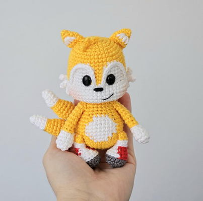 patron amigurumi zorro