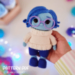 patron amigurumi sadness